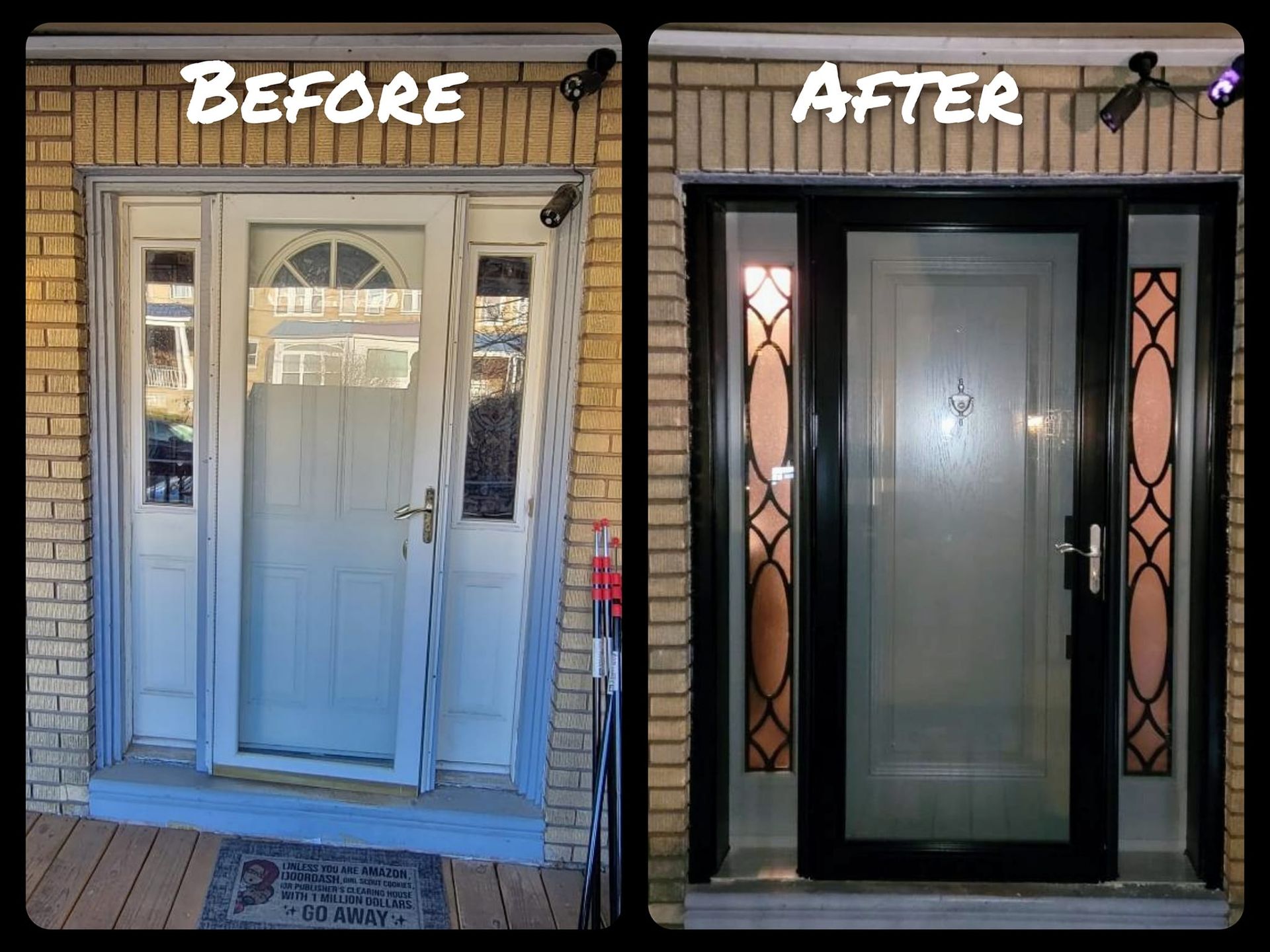 Before and after door project 20